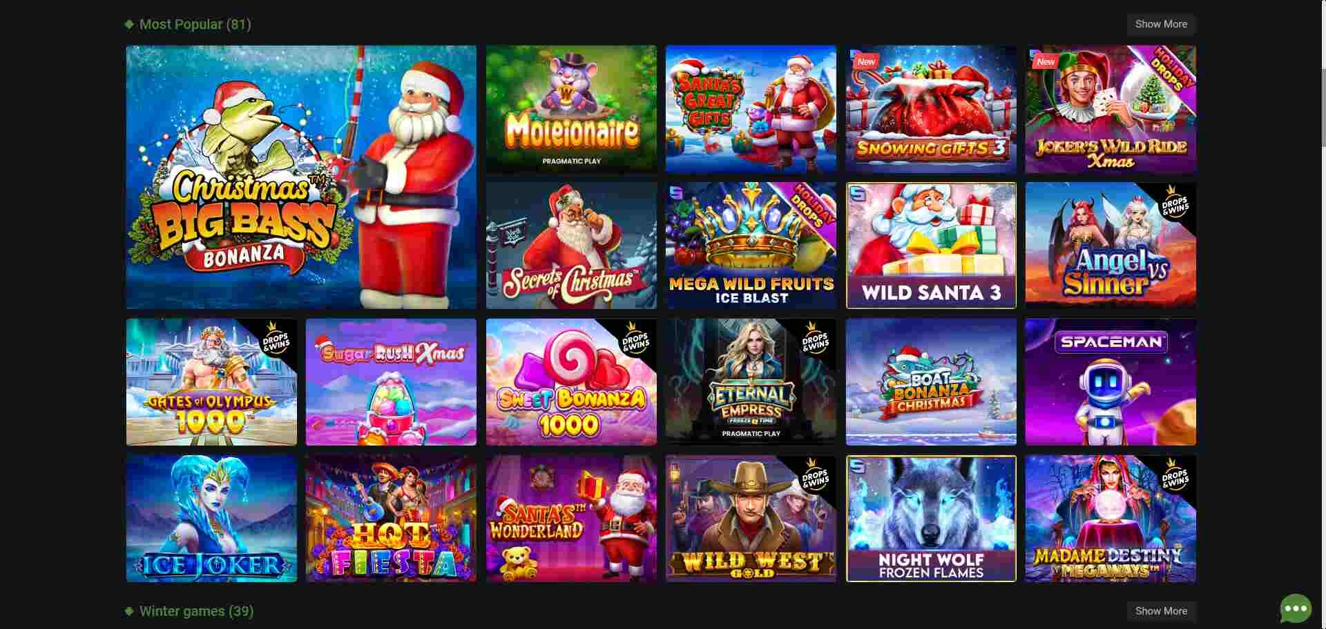 Sultanbet games screenshot