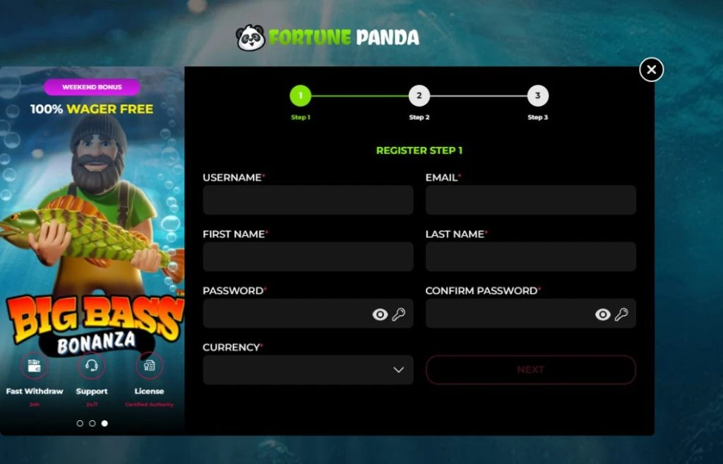 fortune panda sign up 1