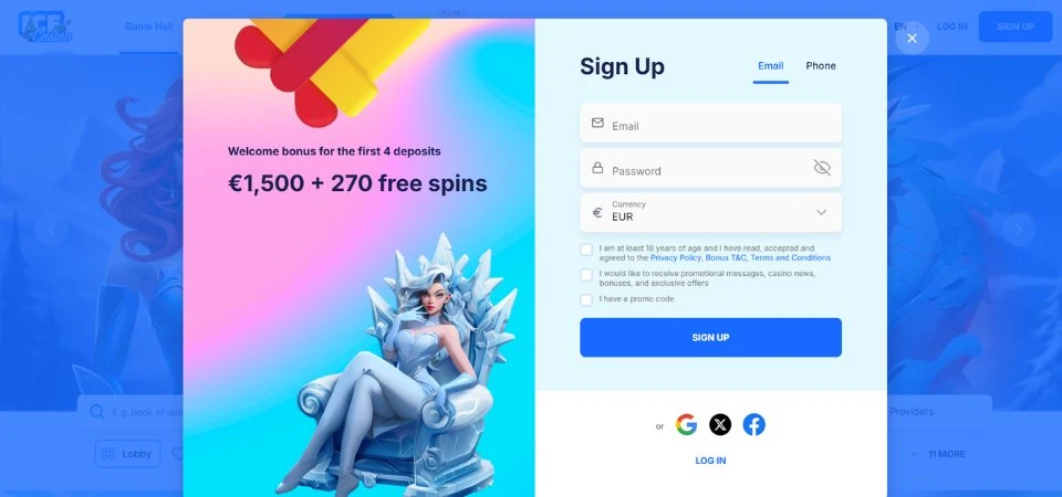 ice casino sign up 2