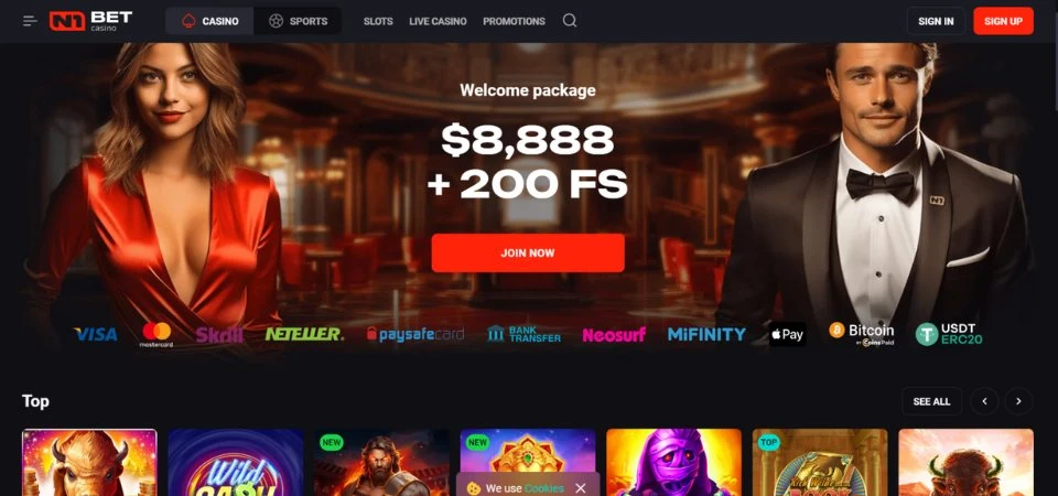 n1-bet-casino home page