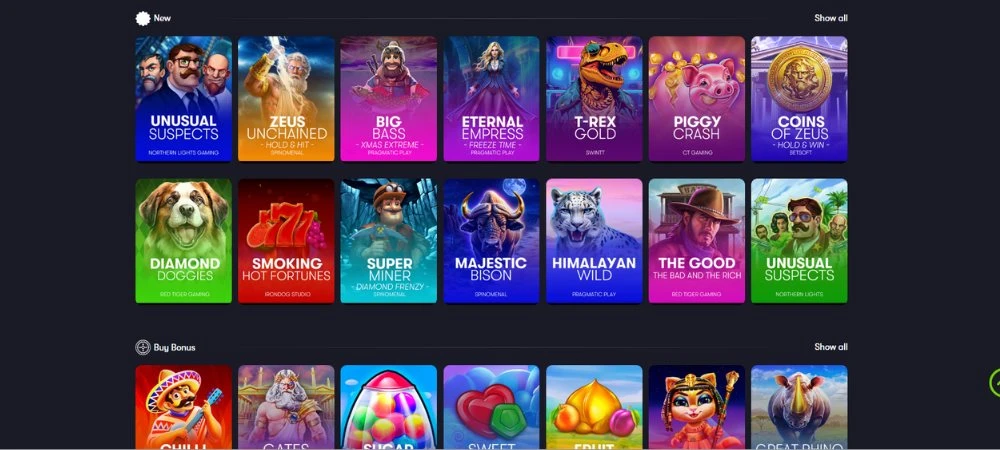 shangri la casino game library
