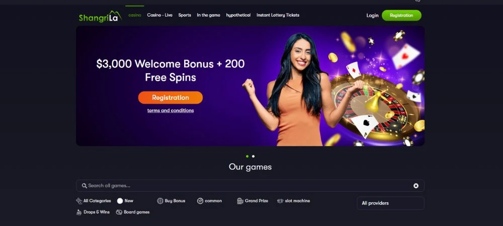 shangri la casino home page