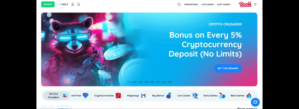 Rooli Casino Home Page Rooli Casino Home Page
