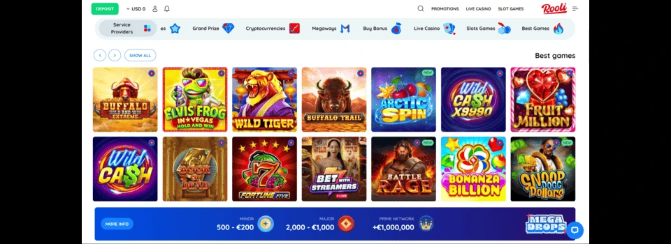 Rooli Casino Bonus