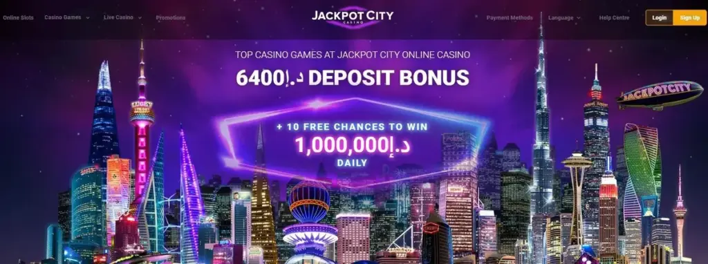 jackpot city casino amex card