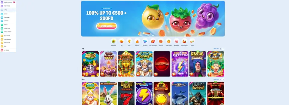nomini casino screenshot
