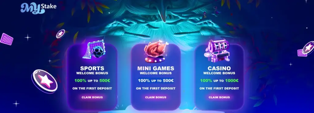 mystake welcome bonus offers