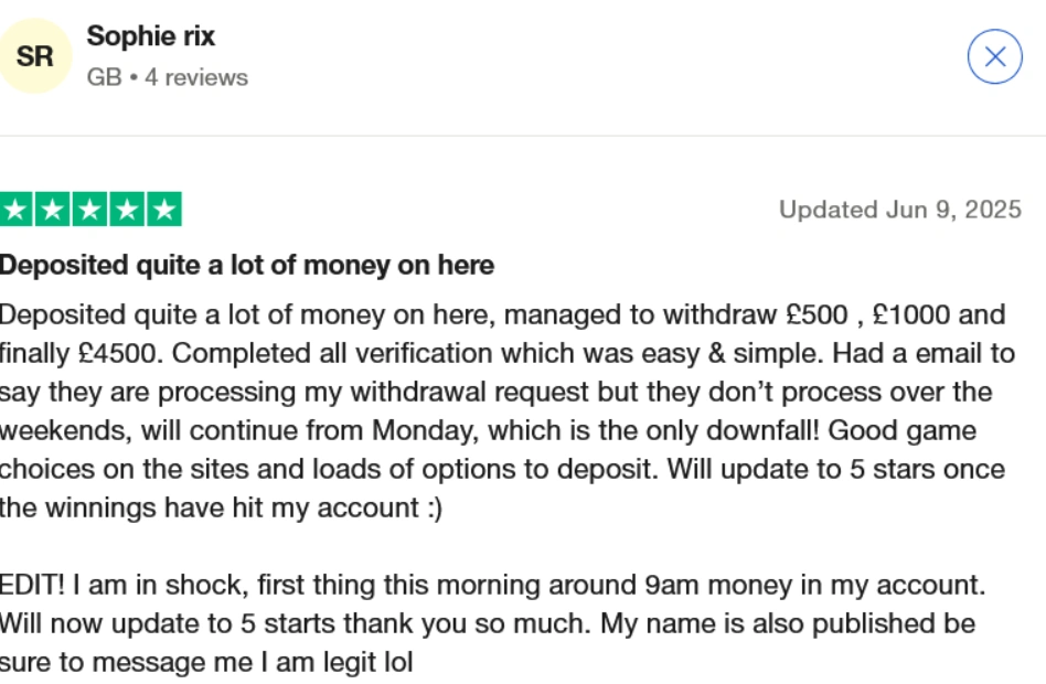 trustpilot mystake review